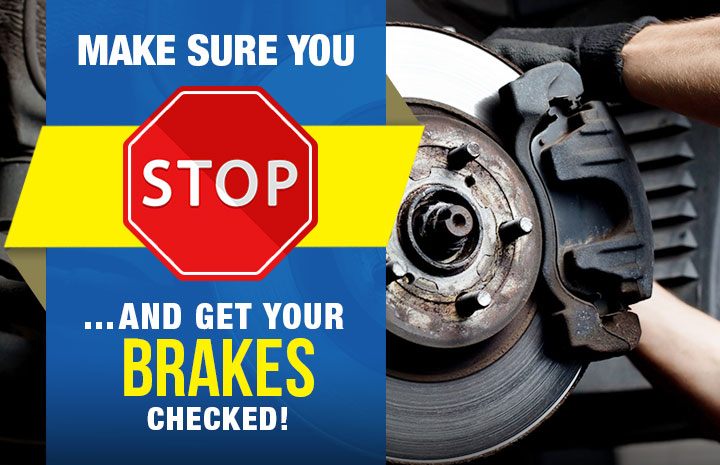 Stop! And Get Your Brakes Checked!